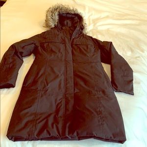 North Face medium down coat